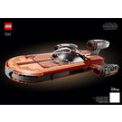 LEGO Luke Skywalker's Landspeeder Set 75341 Instructions