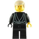 LEGO Luke Skywalker with Jedi Knight Outfit and Yellow Head with Black Right Hand Minifigure