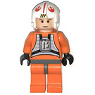 LEGO Luke Skywalker with Pilot Outfit with Dark Stone Gray Hips Minifigure (Stern)