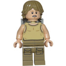 LEGO Luke Skywalker con Beige Tank Superiore e Zaino Minifigure