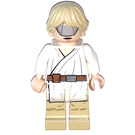 LEGO Luke Skywalker with Tatooine Outfit with Tan Legs (Stern / Visor) Minifigure