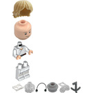 LEGO Luke Skywalker with Tatooine Outfit with White Legs and Grappling Hook Minifigure