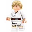 LEGO Luke Skywalker con Tatooine Atuendo con Blanco Piernas (Smile / Stern) Minifigura