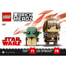 LEGO Luke Skywalker & Yoda 41627 Instrukce