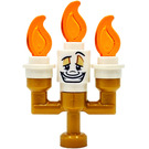 LEGO Lumière with Candlestick and Round Plates Minifigure