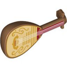 LEGO Lute with White Strings and Tan Body (80503 / 101523)