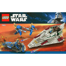 LEGO Mace Windu's Jedi Starfighter Set 7868 Instructions