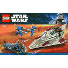 LEGO Mace Windu's Jedi Starfighter 7868 Anweisungen