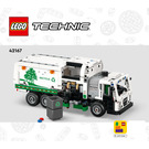 LEGO Mack LR Electric Garbage Truck Set 42167 Instructions