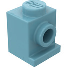 LEGO Maersk Blauw Steen 1 x 1 met Koplamp (4070 / 30069)