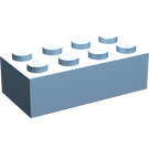 LEGO Maersk Blauw Steen 2 x 4 (Eerder, zonder kruissteunen) (3001)