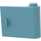 LEGO Maersk Blue Door 1 x 3 x 2 Right with Solid Hinge (3188)