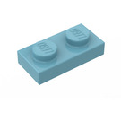 LEGO Maersk Blauw Plaat 1 x 2 (3023 / 28653)