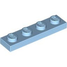 LEGO Maersk blauw Plaat 1 x 4 (3710)