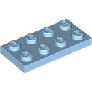 LEGO Maersk Blue Plate 2 x 4 (3020)