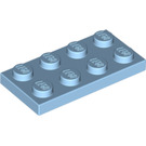 LEGO Maersk Blue Plate 2 x 4 (3020)
