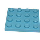 LEGO Maersk Blue Plate 4 x 4 (3031)