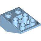 LEGO Bleu Maersk Pente 2 x 3 (25°) Inversé avec des connexions entre les montants (2752 / 3747)