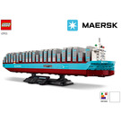 LEGO Maersk Dual-Fuel Container Vessel Set 40955 Instructions
