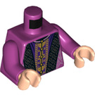 LEGO Magenta Albus Dumbledore Minifig Torso (973 / 76382)
