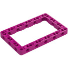 LEGO Magenta Beam Frame 7 x 11 (39794)