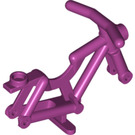LEGO Magenta Bicycle Frame with Stand (4719 / 65574)