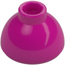 LEGO Magenta Steen 1.5 x 1.5 x 0.7 Rond Dome Hoed (37840)