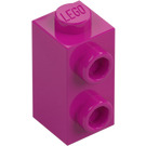 LEGO Magenta Brick 1 x 1 x 1.6 with Two Side Studs (32952)