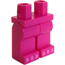 LEGO Magenta Kostium Niedźwiedź Nogi (3815)