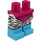 LEGO Magenta Dance Instructor Minifigur Höfter och ben (3815 / 33636)