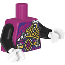 LEGO Magenta Dizzy Minifigur Torso (973)