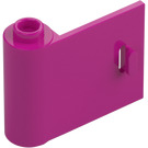 LEGO Magenta Porte 1 x 3 x 2 La gauche avec charnière creuse (92262)