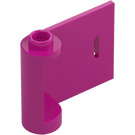 LEGO Magenta Porte 1 x 3 x 2 Droite avec charnière creuse (92263)