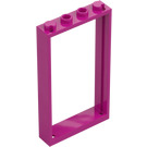 LEGO Magenta Deur Kader 1 x 4 x 6 (Eenzijdig) (40289 / 60596)