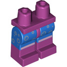 LEGO Magenta Flashback Lucy Minifigure Hüften und Beine (3815 / 50510)