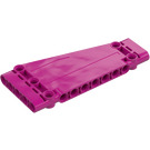 LEGO Magenta Plat Paneel 5 x 11 Hoekig (18945)