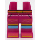 LEGO Magenta Leopard Guitarist Legs (3815)