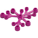 LEGO Magenta Pianta Foglie 6 x 5 (2417)