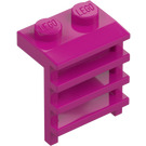 LEGO Magenta Plade 1 x 2 med Stige (4175 / 31593)