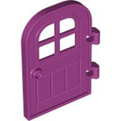 LEGO Magenta Right Door 4 x 6 with Bow with 3.2 Shaft (5257)