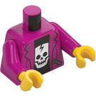 LEGO Magenta Singer - First League Minifigur Torso (973 / 76382)