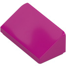 LEGO Magenta Sklon 1 x 2 (31°) (85984)