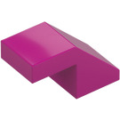 LEGO Magenta Slope 1 x 2 (45°) (28192)