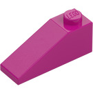 LEGO Magenta Con pendiente 1 x 3 (25°) (4286)