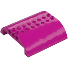 LEGO Magenta Slope 8 x 8 x 2 Curved Double (54095)