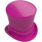 LEGO Magenta Góra Kapelusz z Upturned Brim (27149)