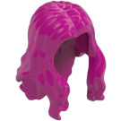 LEGO Magenta Wavy Long Hair with Parting (33461 / 95225)