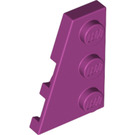 LEGO Magenta Wedge Plate 2 x 3 Wing Left (43723)