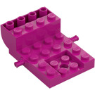 LEGO Magenta Wheel Bearing 4 x 6 x 1.33 (24055 / 65348)