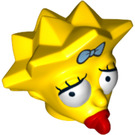 LEGO Maggie Simpson Head with Worried Expression  (16812)